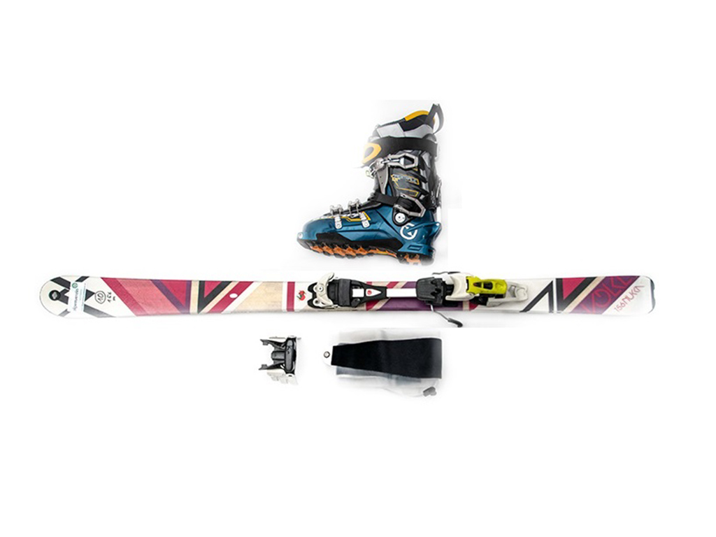 Set: Ski + Schuh 